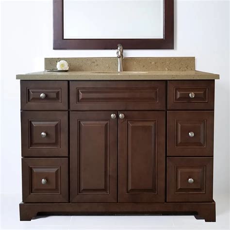 If youre going with a stock bathroom vanity, it may come under 2600. . Home depot vanity installation cost